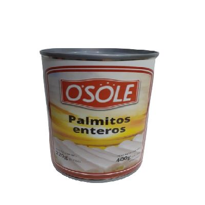 PALMITOS  OSOLE 400 GR